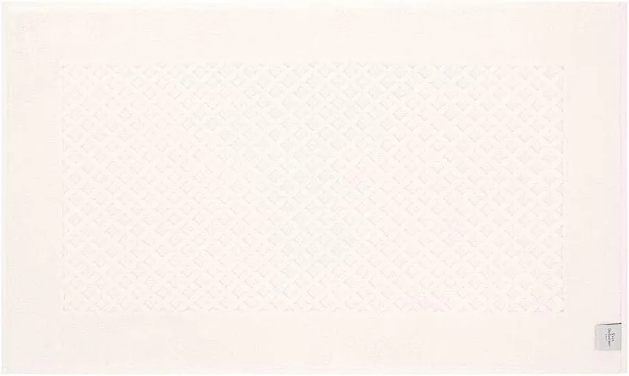 Yves Delorme Etoile Nacre (Ivory) Bath Mat | Cotton | Luxury Mat from Portugal