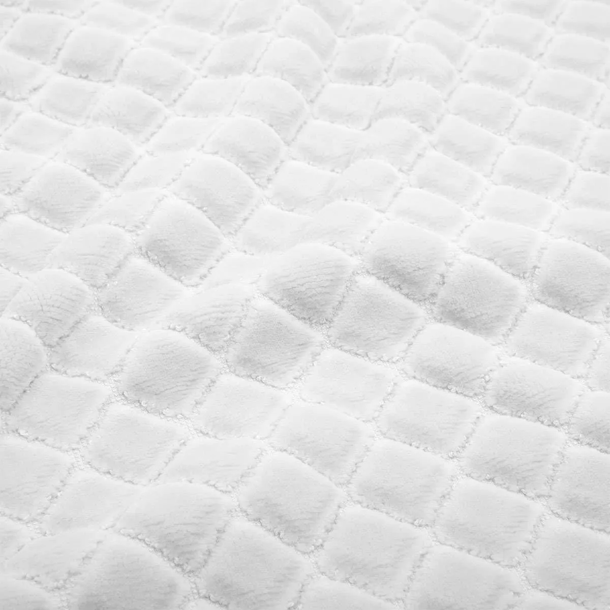 Yves Delorme Etoile Silver (Light Grey) Bath Mat | Cotton | Luxury Mat from Portugal